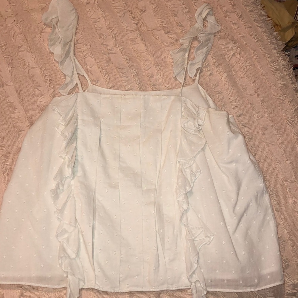 White Tularosa Tank Top from Revolve